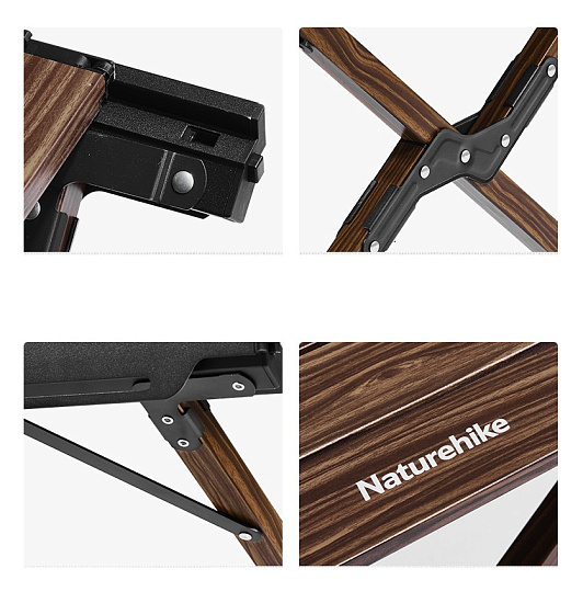 Стол Naturehike Hanging Egg Roll Walnut - Фото 3 большая