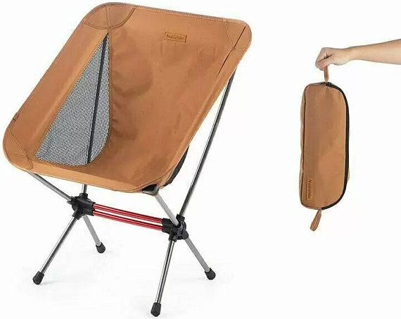 Стул Naturehike YL08 Moon Light Orange - Фото 3 большая