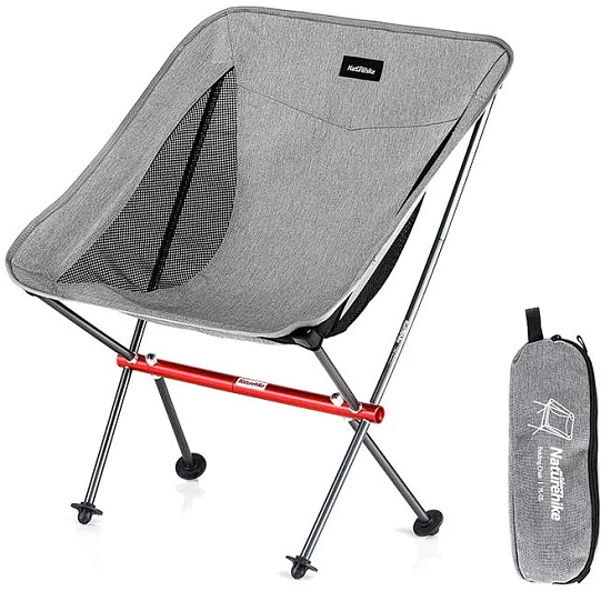 Стул Naturehike YL05 Moon Grey - Фото 2 большая