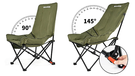Кресло Naturehike Sea Star 001 Hiking Green - Фото 2 большая