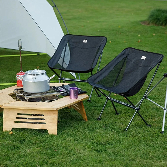 Стул Naturehike Stellaluna L04 M Black - Фото 2 большая