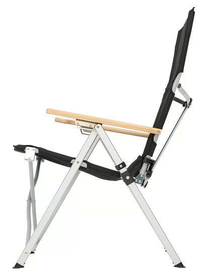 Кресло Naturehike Aluminum Lying Black - Фото 2 большая