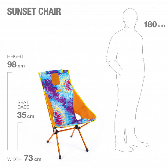 Стул Helinox Sunset Tye Dye - Фото 6 большая