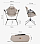 Кресло Naturehike Yl11 Folding Rocking Chair Black Mesh - Фото 8 малая