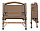 Стул Naturehike Outdoor Walnut Color/Coffee Brown - Фото 2 малая