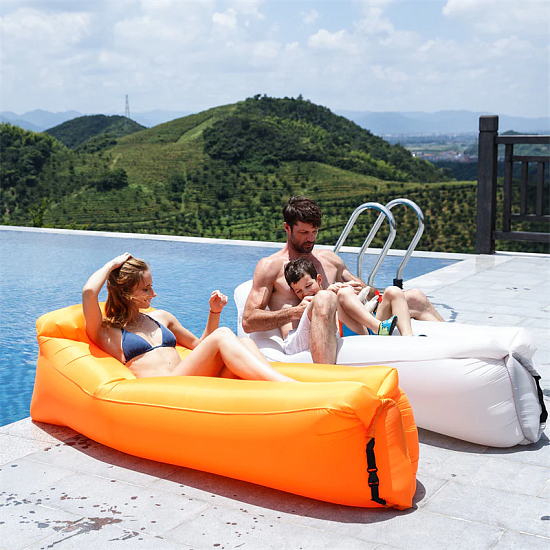 Надувной диван Naturehike Air Sofa 20FCD Green - Фото 5 большая