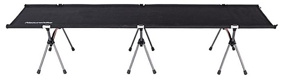 Раскладушка Naturehike XJC04 Ultralight Q-9E Black - Фото 4 большая