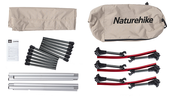 Кровать Naturehike XJC06 Black - Фото 4 большая