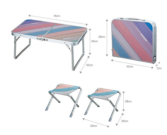 Набор мебели Kovea Handy Table Set - Фото 4 большая