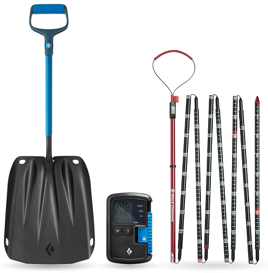 Комплект (бипер, щуп, лопата) Black Diamond Set Guide BT - Фото 1 большая