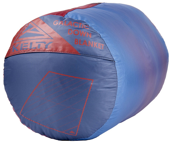 Одеяло Kelty Galactic Down Blanket Cranberry/Atmosphere - Фото 2 большая