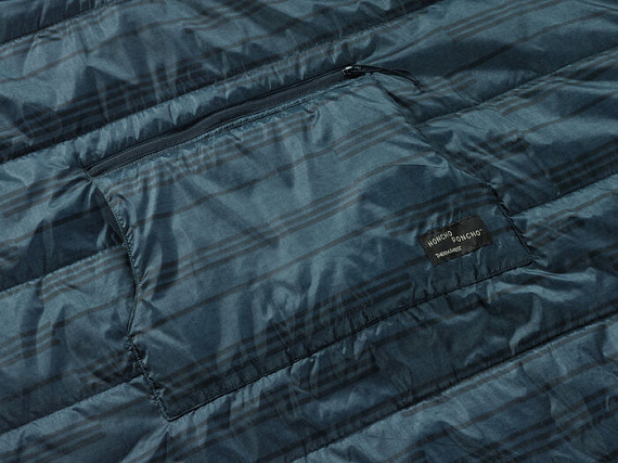 Пончо Therm-a-Rest Honcho Poncho Blue - Фото 3 большая