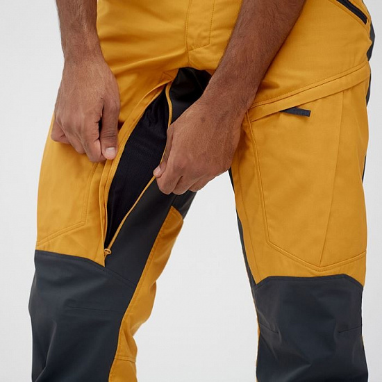 Брюки мужские Lundhags Makke Pro Gold/Charcoal - Фото 4 большая