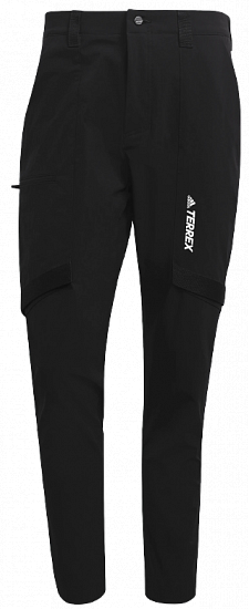 Брюки мужские Adidas Terrex Zupahike Black - Фото 6 большая