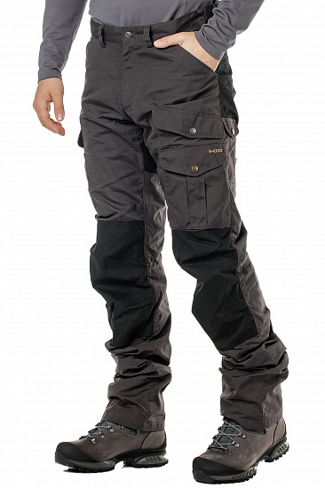 Брюки мужские Fjallraven Barents Pro Winter Dark Grey - Фото 7 большая