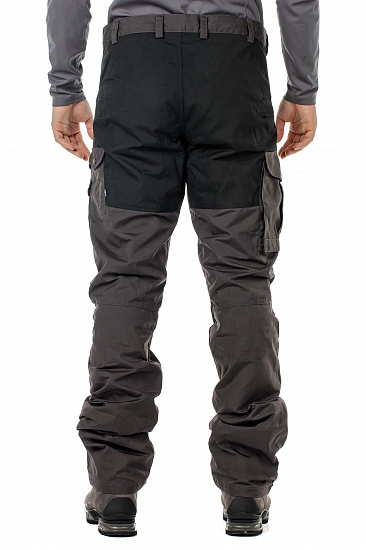 Брюки мужские Fjallraven Barents Pro Winter Dark Grey - Фото 8 большая