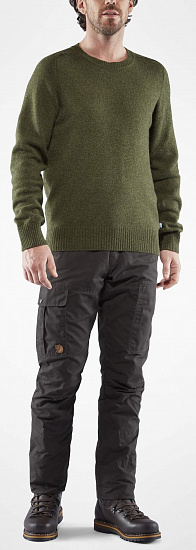 Брюки мужские Fjallraven Karl Pro Winter Dark Grey - Фото 7 большая