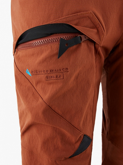 Брюки мужские Klattermusen Gere 2.0 Short Dark Rust - Фото 7 большая
