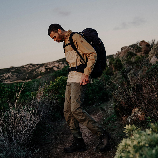 Брюки мужские Fjallraven Vidda Pro Lite Short Laurel Green - Фото 3 большая