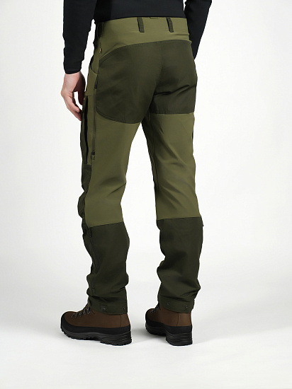 Брюки мужские Fjallraven Keb Deep Forest/Laurel Green - Фото 5 большая