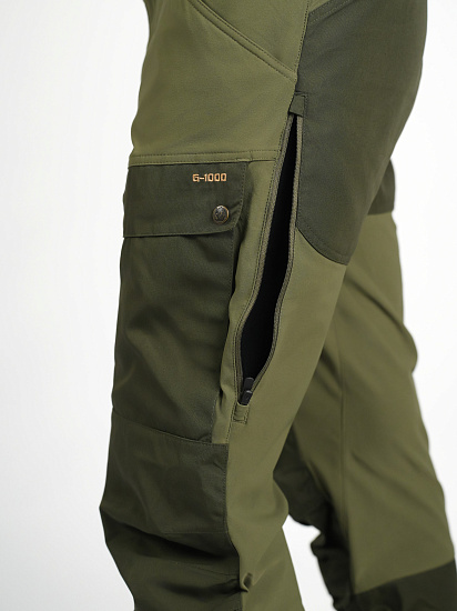 Брюки мужские Fjallraven Keb Deep Forest/Laurel Green - Фото 7 большая