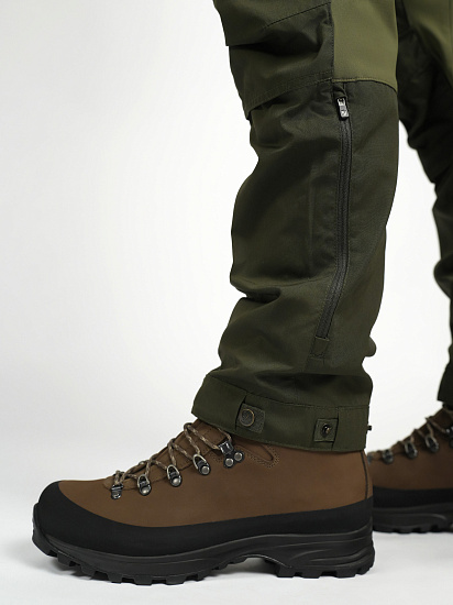 Брюки мужские Fjallraven Keb Deep Forest/Laurel Green - Фото 10 большая
