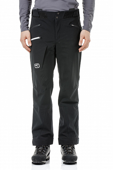 Брюки мужские Ortovox Bacun Short Black Raven - Фото 9 большая