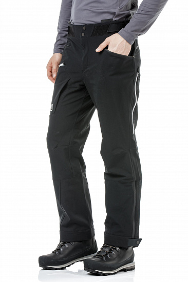 Брюки мужские Ortovox Bacun Short Black Raven - Фото 8 большая