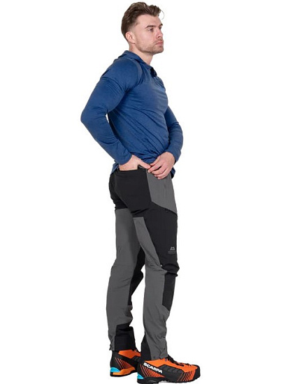 Брюки мужские Mountain Equipment Ibex Alpine Anvil Grey/Black - Фото 9 большая