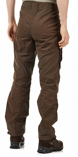 Брюки мужские Fjallraven Lappland Hybrid Dark Olive - Фото 7 большая