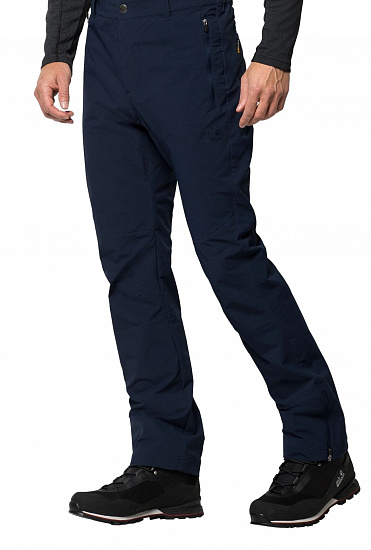 Брюки мужские Jack Wolfskin Activate Sky Xt Midnight Blue Long - Фото 2 большая