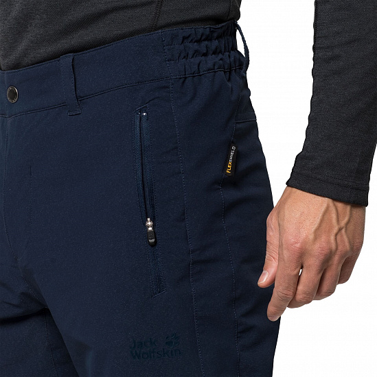 Брюки мужские Jack Wolfskin Activate Sky Xt Midnight Blue Long - Фото 5 большая