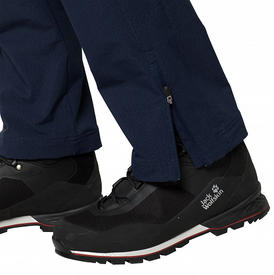 Брюки мужские Jack Wolfskin Activate Sky Xt Midnight Blue Long - Фото 6 большая