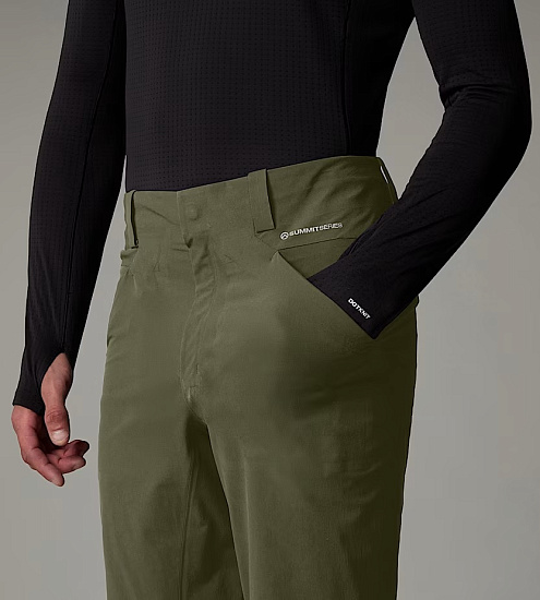 Брюки мужские The North Face Summit Off Width Forest Olive - Фото 6 большая