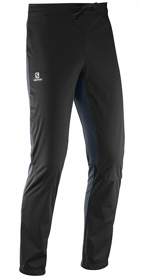 Брюки мужские Salomon Equipe Softshell Black - Фото 2 большая