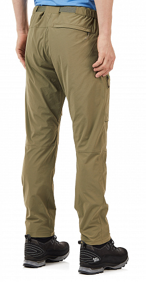 Брюки мужские Fjallraven High Coast Hike Long Green - Фото 4 большая