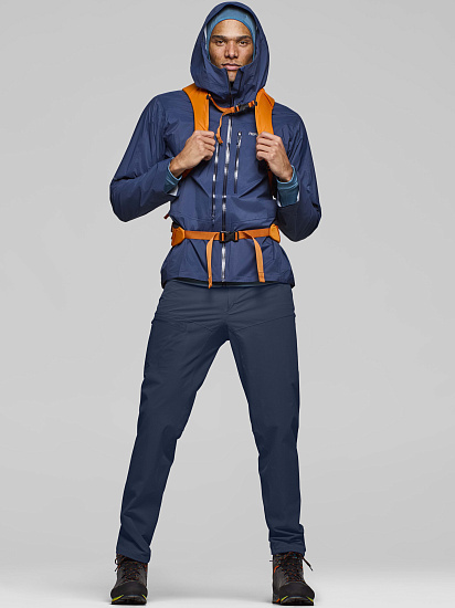 Брюки мужские Norrona Falketind Flex1 Light Indigo Night - Фото 4 большая