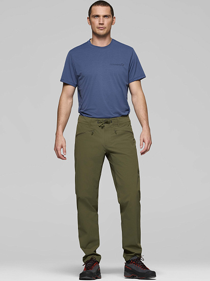 Брюки мужские Norrona Femund Flex1 Tech Olive Night - Фото 4 большая