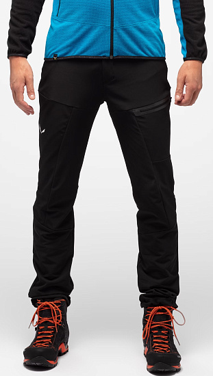 Брюки мужские Salewa Terminal Dst Short Black Out - Фото 4 большая