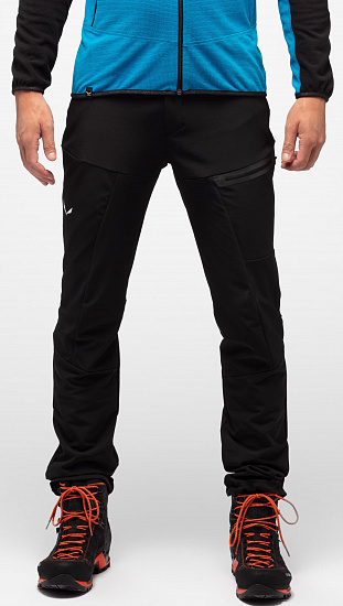 Брюки мужские Salewa Terminal Dst Black Out - Фото 4 большая