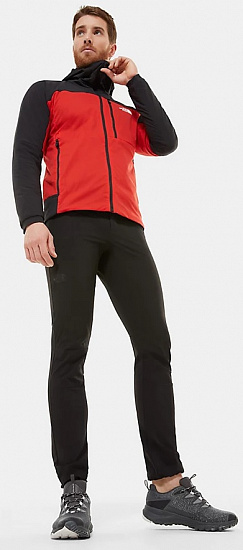 Брюки мужские The North Face Summit L1 Vrt Synthetic Climb Black - Фото 13 большая