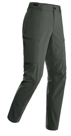 Брюки мужские Kailas T10-X Softshell Pebble Gray - Фото 2 большая