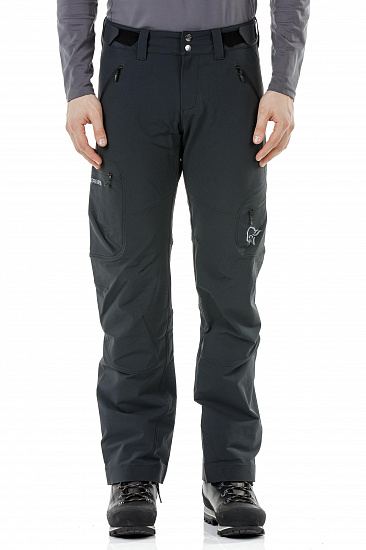 Брюки мужские Norrona Svalbard Flex1 Caviar - Фото 3 большая