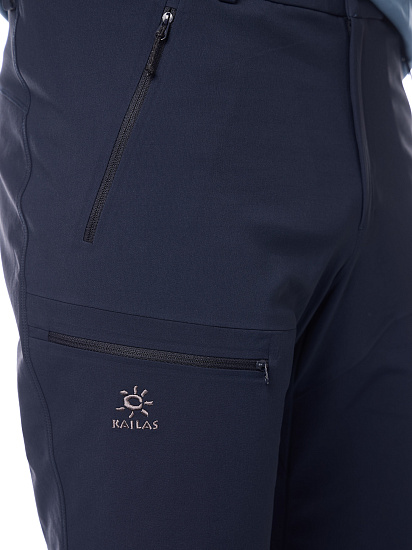 Брюки мужские Kailas Mid-thick Soft Shell French Navy Blue - Фото 5 большая