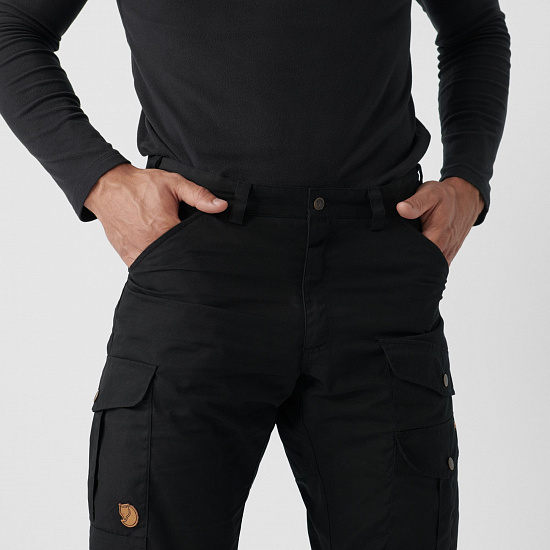 Брюки мужские Fjallraven Barents Pro Winter Black - Фото 3 большая