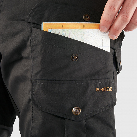 Брюки мужские Fjallraven Barents Pro Winter Black - Фото 6 большая