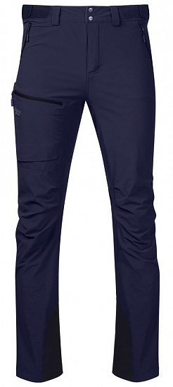 Брюки мужские Bergans Breheimen Softshell Navy/Dk Navy - Фото 1 большая