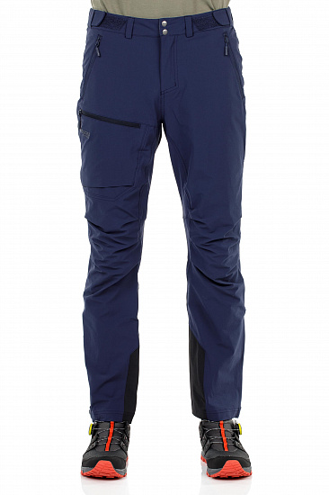 Брюки мужские Bergans Breheimen Softshell Navy/Dk Navy - Фото 6 большая