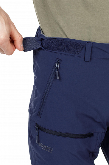 Брюки мужские Bergans Breheimen Softshell Navy/Dk Navy - Фото 3 большая