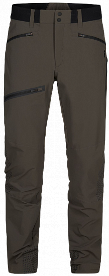 Брюки мужские Peak Performance Light Softshell V Black Olive - Фото 1 большая